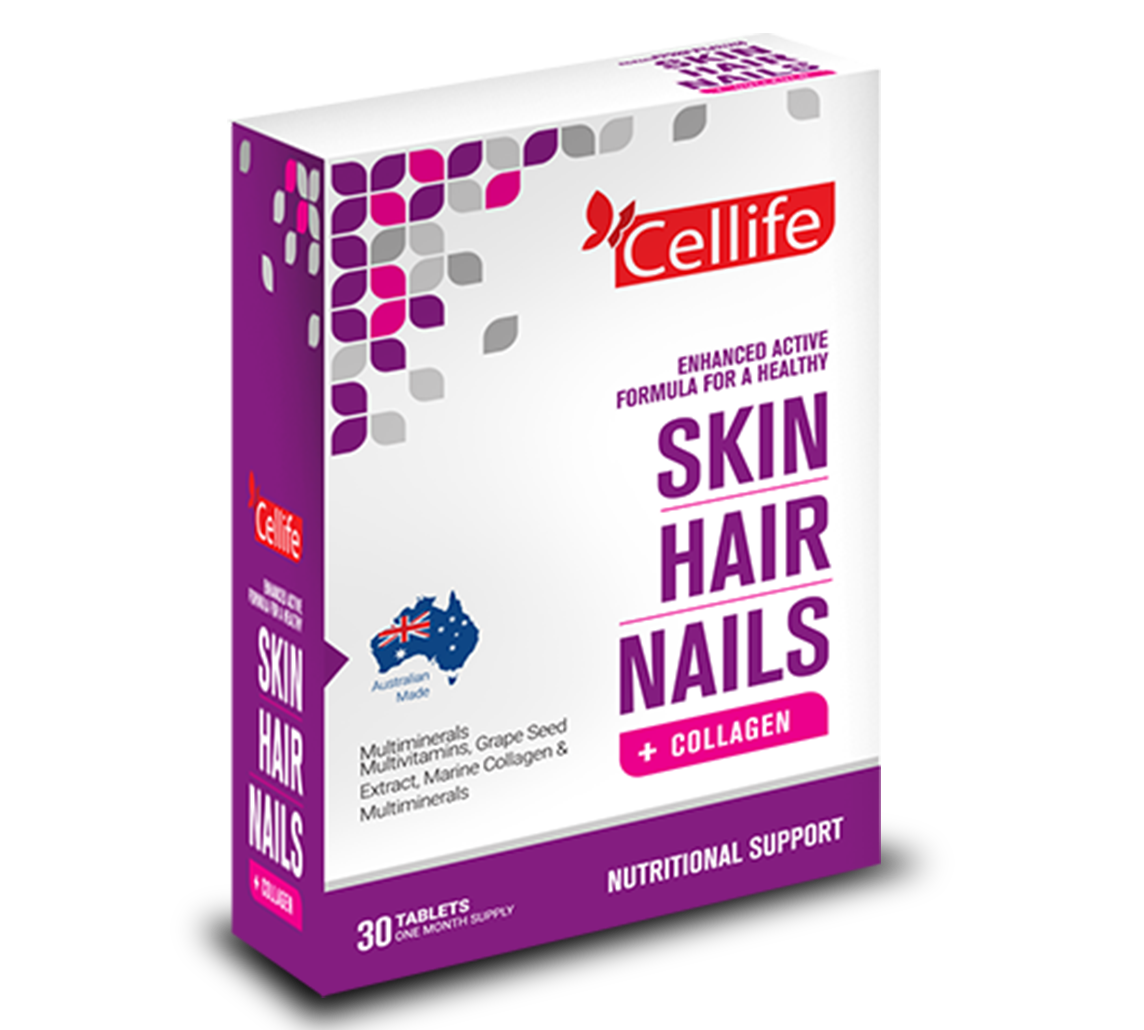 Skin Hair Nails + Collagen